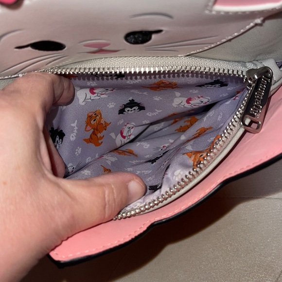 Loungefly Disney Parks Cats Marie Figaro Oliver Mini Backpack - Picture 5 of 15